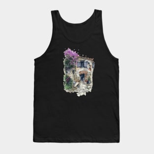 House with flowers Tank Top